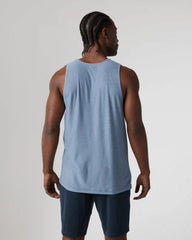 Strato Tech Tank | Chambray Heather