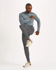 Long Sleeve Tradewind Performance Tee | Cloud Heather