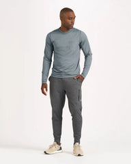 Long Sleeve Tradewind Performance Tee | Cloud Heather