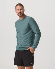Long Sleeve Strato Tech Tee | Bluegrass Heather