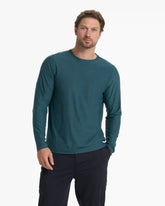 Long Sleeve Strato Tech Tee | Beryl Heather