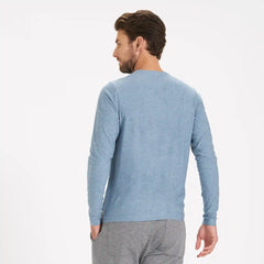 Long Sleeve Strato Tech Tee | Cloud Heather