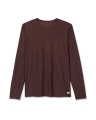 Long Sleeve Strato Tech Tee | Java Heather