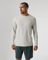Long Sleeve Strato Tech Tee | Salt Heather