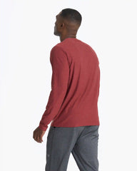 Long Sleeve Strato Tech Tee | Currant Heather