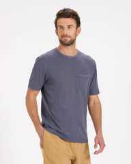 The Rise Tee | Azure