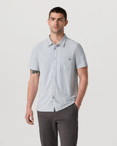 Short Sleeve Ace Button Down | Sea Glass