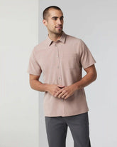 Short-Sleeve Bridge Button Down | Canyon Clay