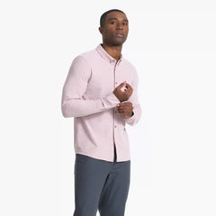 Long Sleeve Ace Button Down | Saltwater Red