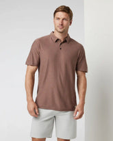 Strato Tech Polo | Clove Heather
