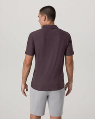 Strato Tech Polo | Raisin Heather
