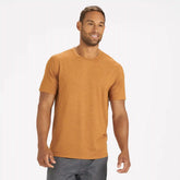 Zephyr Tee | Turmeric Heather