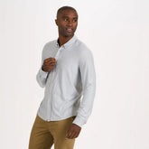 Long Sleeve Strato Button-Down | Platinum Heather