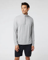 Ease Performance Half Zip 2.0 | Light Heather Grey