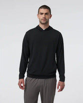 Double Mesh Hoodie | Black