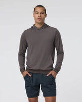 Double Mesh Hoodie | Warm Grey