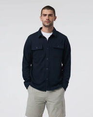 Waffle Shirt Jacket | Ink