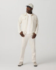 Waffle Shirt Jacket | Natural
