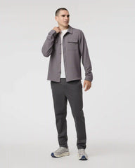 Waffle Shirt Jacket | Shiitake