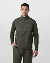 Sunday Element Half Zip | Kale Heather