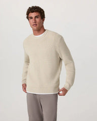 Denver Waffle Crew Sweater | Mushroom