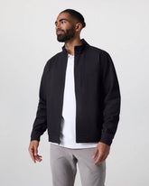 Vuori Meta™ Twill Full Zip | Black