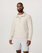 Beach Fleece Half Zip | Bone Heather