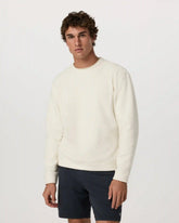 Beach Fleece Crew | Bone Heather
