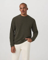 Beach Fleece Crew | Dark Oregano Heather