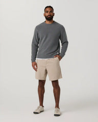 Beach Fleece Crew | Dark Pewter Heather