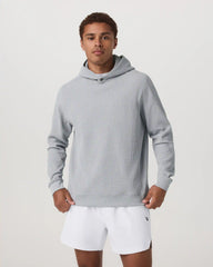 Tech Waffle Pullover Hoodie | Sea Fog