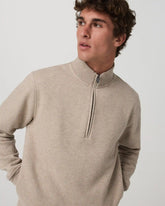 Seaside Half Zip | Acorn Heather