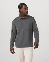 Long Sleeve Coronado Rugby | Charcoal Heather
