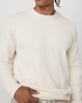 Midweight Rib Sweater | Ivory