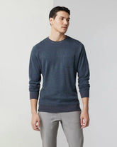 Jeffreys Pullover | Navy Heather