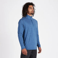 Ease Performance Half Zip | Sea Heather
