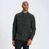 Aspen Shirt Jacket | Blackened Green