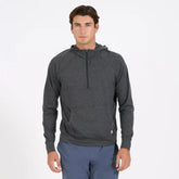 Ponto Performance Half Zip Hoodie | Charcoal Heather