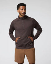 Ponto Performance Half Zip Hoodie | Java Heather