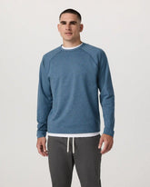 Coronado Crew | Pool Blue Heather