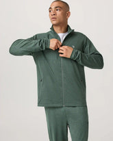 Sunday Element Track Jacket | Agate Green Heather