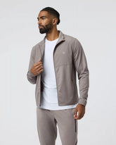 Sunday Element Track Jacket | Mocha Heather