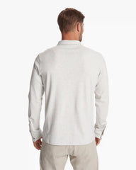 Long Sleeve Westport Polo | Oatmeal Heather
