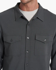 Boulevard Shirt Jacket | Shale