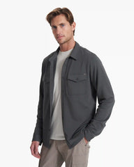 Boulevard Shirt Jacket | Shale