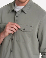Boulevard Shirt Jacket | Stormy