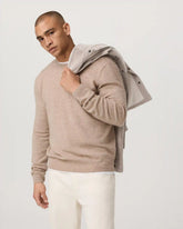 Berik Cashmere Sweater | Oatmeal Heather