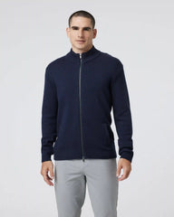 Denver Full Zip Sweater | Ink