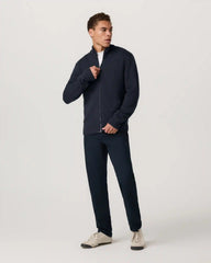 Denver Full Zip Sweater | Navy
