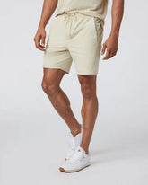 Crosscourt Short Unlined 7" | Cashew